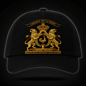 Ewo Ayiti wear the legacy hat